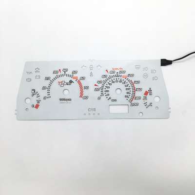 Customized EL dashboard,backlight,flash gauge panel