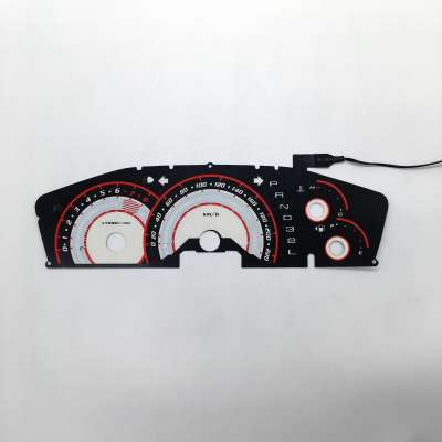 customized EL car meter speedometer gauge